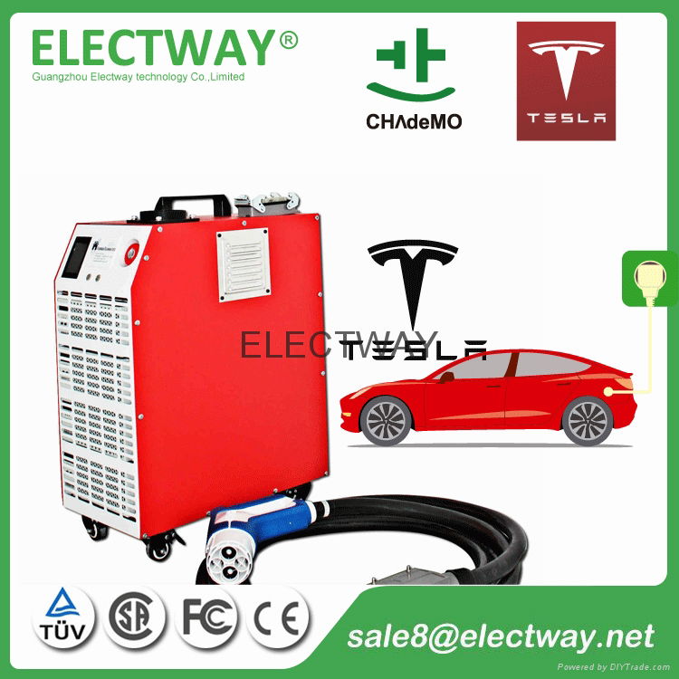 60kW mobile CHAdeMO fast DC charger 4