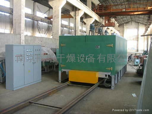 Trolley type drying oven 2