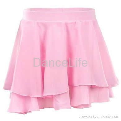 child ballet dance chiffon wrap skirt