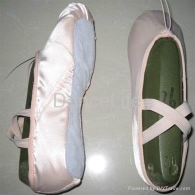 pigskin leather ballet dance shoes 2