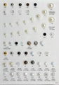 Fashion resin art crafts buttons  4