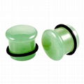 Single flared Stone plugs stone body jewelry 2