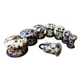 Single flared Stone plugs stone body jewelry 3