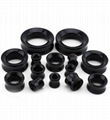 Organic Stone double flared Ear Tunnel plugs