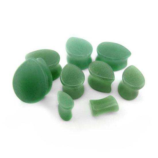 Organic Teardrop Stone plugs 4