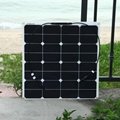 18V 50W Semi-Flexible Solar Panel For Boat Camping And Battery Charging 2