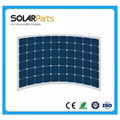 43.7V 200W Semi-Flexible Solar Panel For Car RV Boat