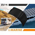 18V 100W Mono Flexible Solar Panel With Frame 955*530*25MM