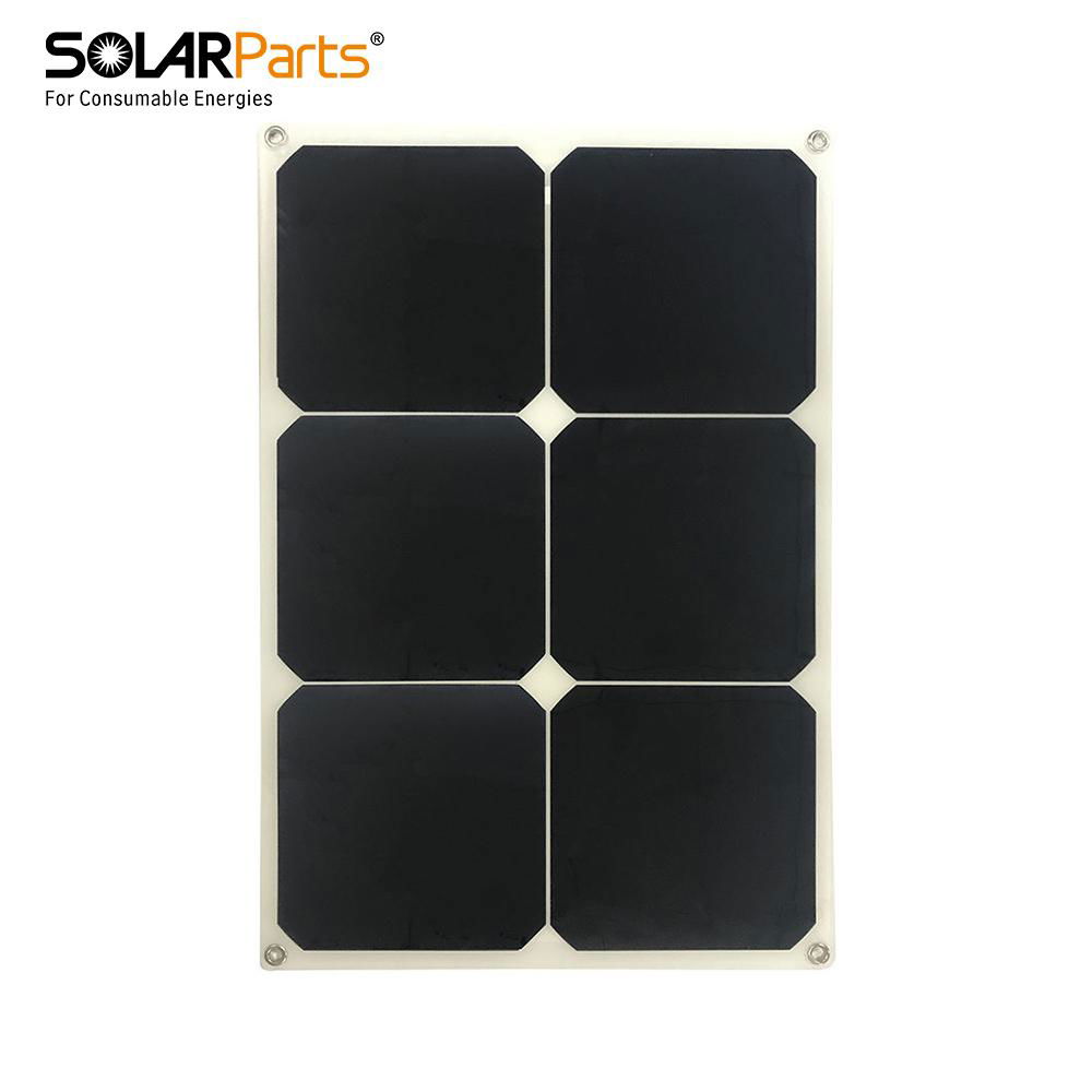 3V20W ETFE Semi Flexible Solar Panel For Outdoor