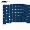43.7V 200W Semi-Flexible Solar Panel For