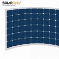 43.7V 200W Semi-Flexible Solar Panel For Car RV Boat
