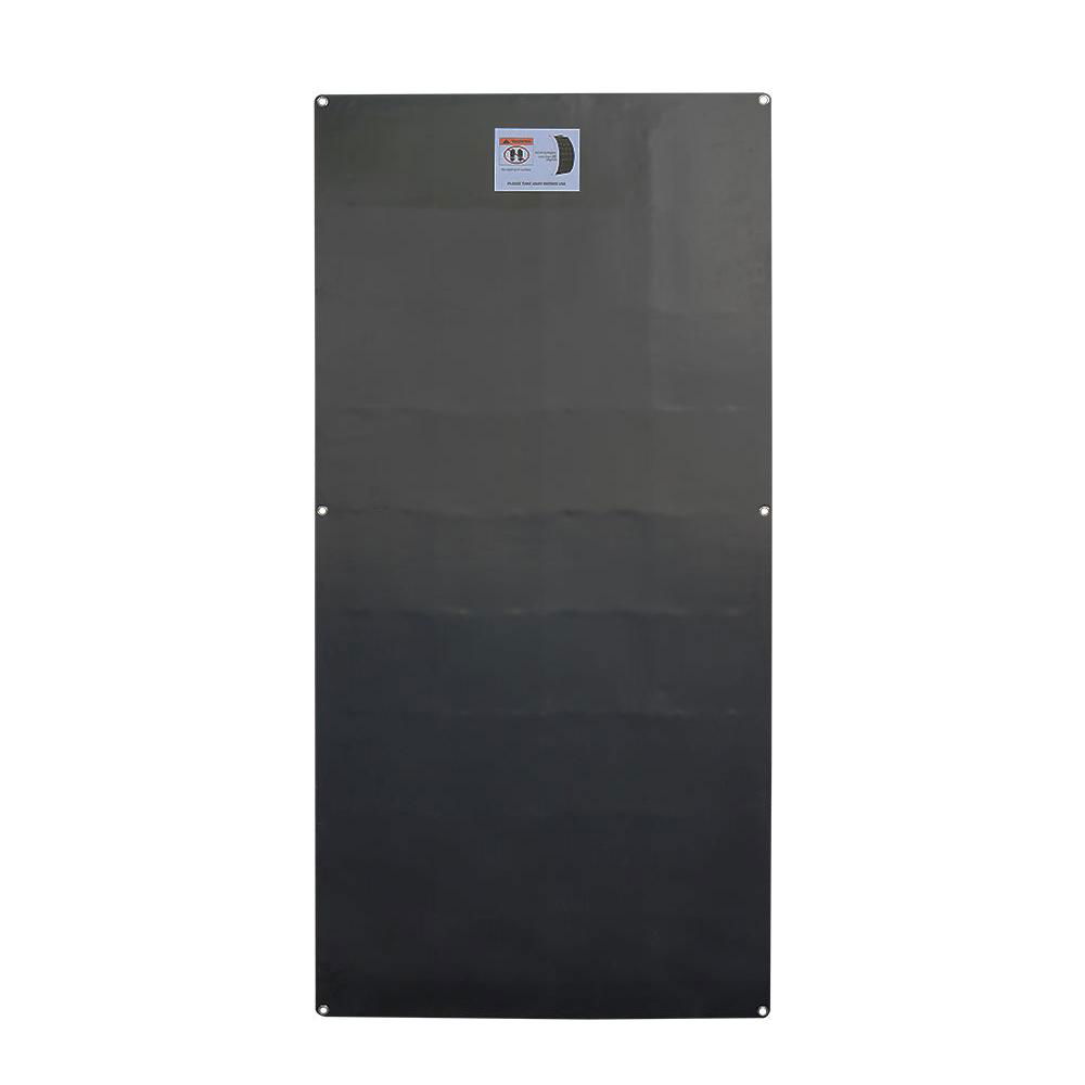 18V100W Mono Flexible 1170*540*3mm Frosted PET Black Backsheet With  2