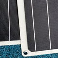  18V50w Mono flexible solar panel 680*550*2mm for boat RVs caravan