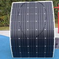 18V50W Semi Flexible Solar Panel 670*535*3mm For Boat RV Car 