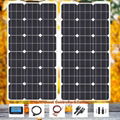 18V / 80W MonoFlexible Solar Panel 1000*500*3mm PET White Backpanel 4