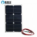 18W 19.4V mono flexible solar panel