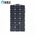 18v 75w High Efficiency Mono Flexible Solar Panel 925*505*2mm for Marine  1