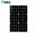 18V 20W Mono Semi-Flexible Solar Panel