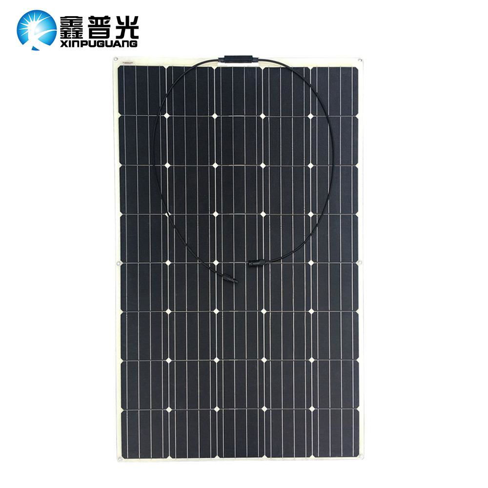 18V50W Semi Flexible Solar Panel 670*535*3mm For Boat RV Car 