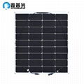 60W 18V Mono Portable Generator Flexible Solar Panel 535*375*3MMFor RV Boat  1