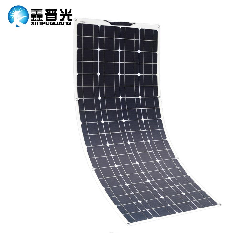 100w 36V l high efficiency mono flexible solar panel 1200*540*2mm  4