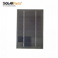 5V4W Mono crystalline Cell Rigid Solar Panel 140x220x5mm  1