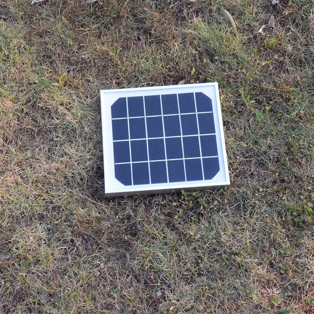 6V4W Monocrystalline Cell Rigid Solar Panel With Aluminum frame 185*195*17MM  5
