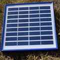 9V2W Mono Rigid Solar Panel With Aluminum frame 185*185*18MM 