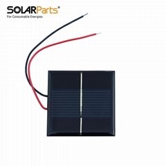 0.45V 400MA Epoxy Resin Solar Panel 60 * 60* 3mm