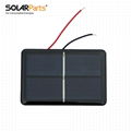 1V 500mA Epoxy Resin Solar Panel 60x90x3mm 1