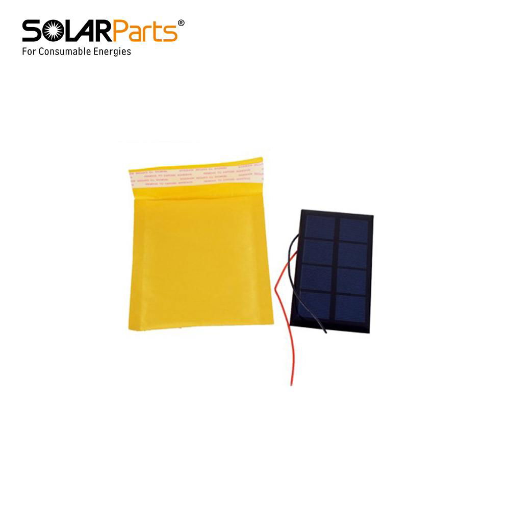 2V 0.6w Epoxy Resin Solar Panel 62 * 106* 3mm