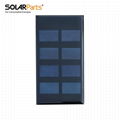 2V 400mA Epoxy Resin Solar Panel 62x120