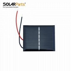 3V 100mA Epoxy Resin Solar Panel 60 * 50* 3mm