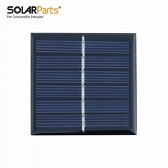 3V 50mA Epoxy Resin Solar Panell 60 * 60 * 3mm