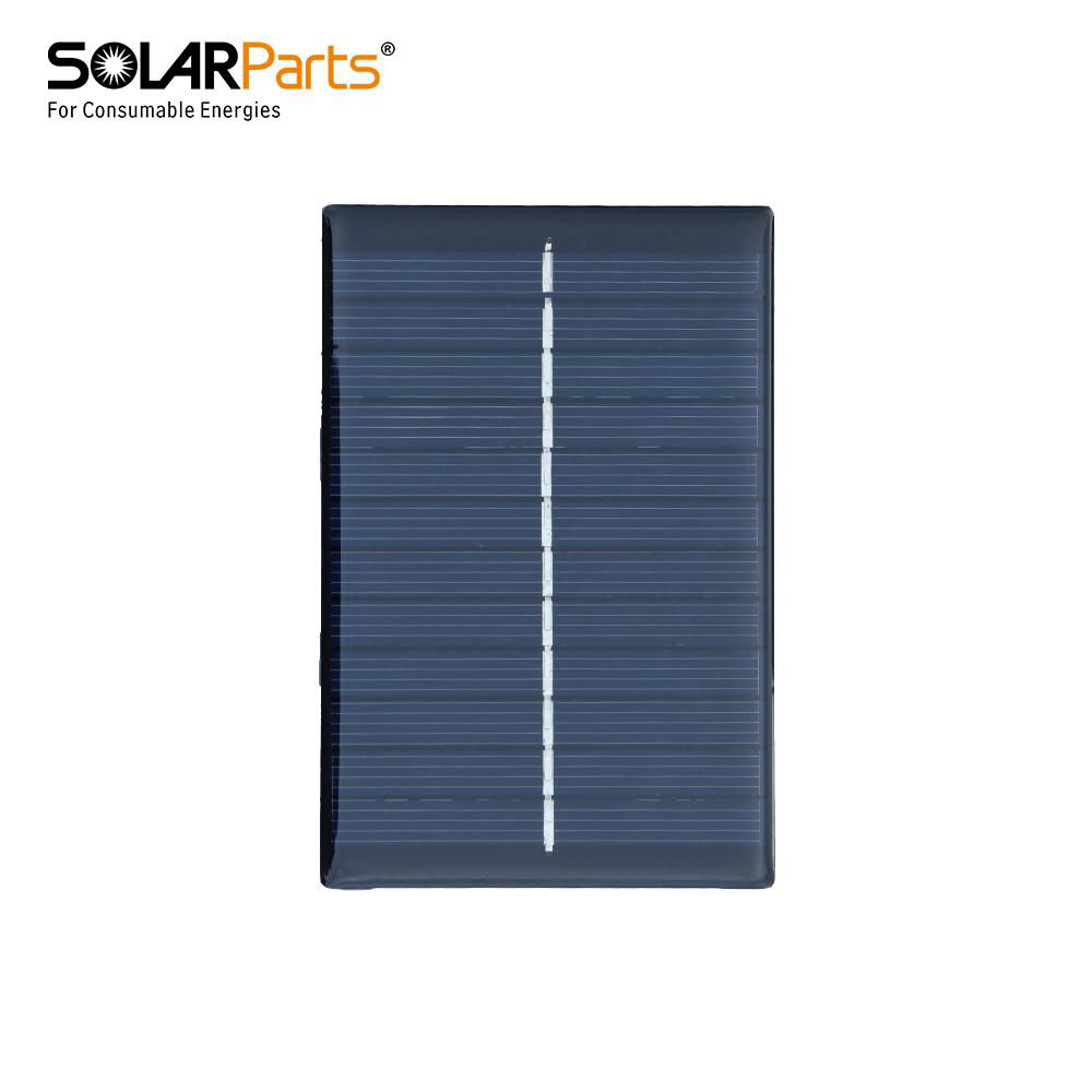 6V 160mA Epoxy Resin Solar Panel 82 * 120 * 3mm