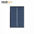 6V 160mA Epoxy Resin Solar Panel 82 * 120 * 3mm 1