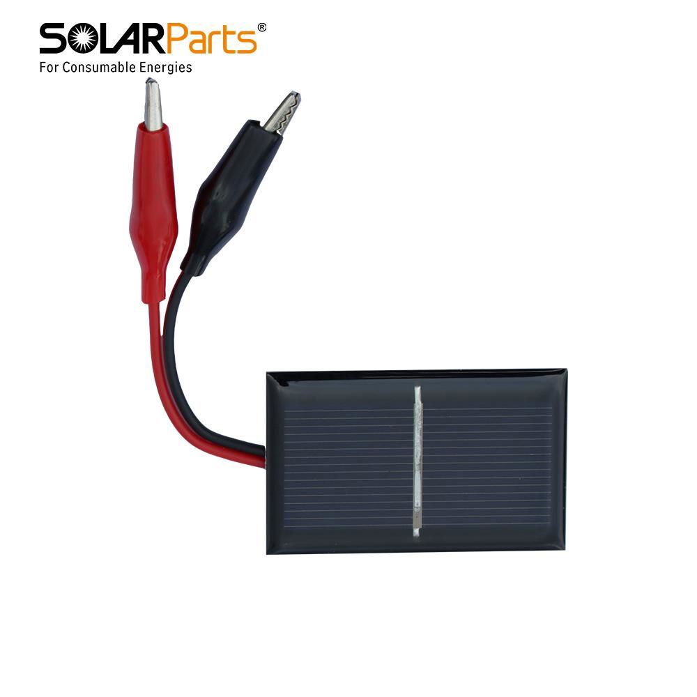 0.5V 400mA Epoxy Resin Solar Panel 59x37x2.8mm