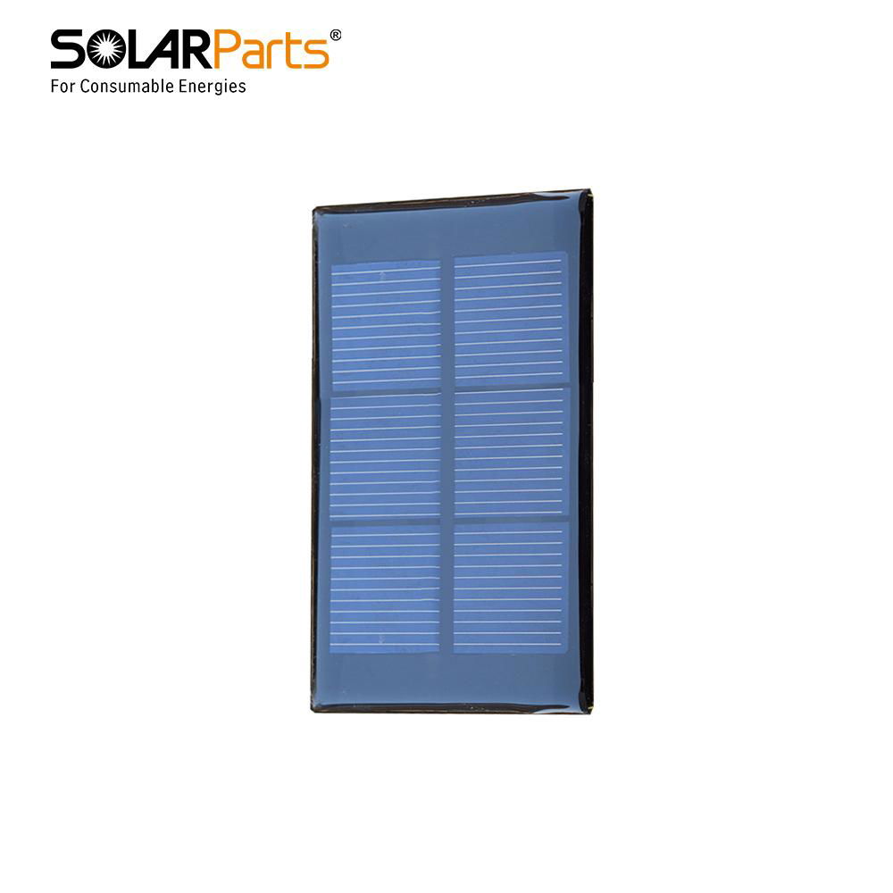 1.5V 400mA Epoxy Resin Solar Panel 62*120*3mm