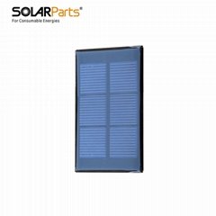 1.5V 400mA Epoxy Resin Solar Panel 62*120*3mm