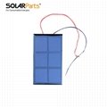 1.5V 400mA Epoxy Resin Solar Panel 62*120*3mm 2