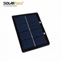 2V 1.2W Epoxy Resin Solar Panel 95*128*3mm