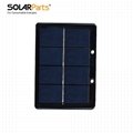 2V 1.2W Epoxy Resin Solar Panel 95*128*3mm