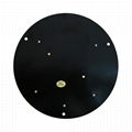 7.5V 0.5W Round Epoxy Resin Solar Panel diameter 146mm