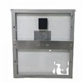 18V 10W 325 x280 x17mm Monocrystalline Glass Solar Panel 