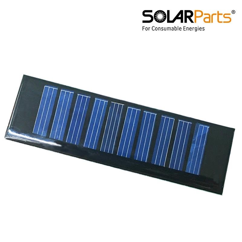 3V 500MA Epoxy Resin Solar Panel 111*60*3mm 2
