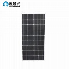 18V90W 1120*530*25mm Monocrystalline Tempered Glass Solar Panel 