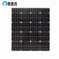 18V/100W 770*675*25mm Mono Tempered Glass Solar Panel With 0.9m Wire Connecting 