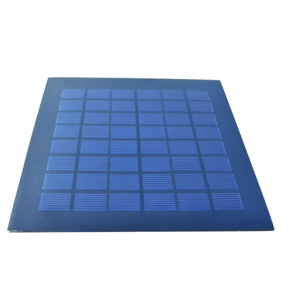 12V 3W  PET Solar Panel 200 x200 x 3 mm 2