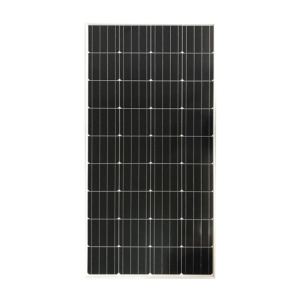 18V/150W 1310x660x30mm Mono Tempered Glass Solar Panel Junction Box With 0.9m 