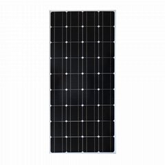 18V 100W 1160x530x25MM Mono Tempered Glass Solar Panel Junction Box With 0.9m 